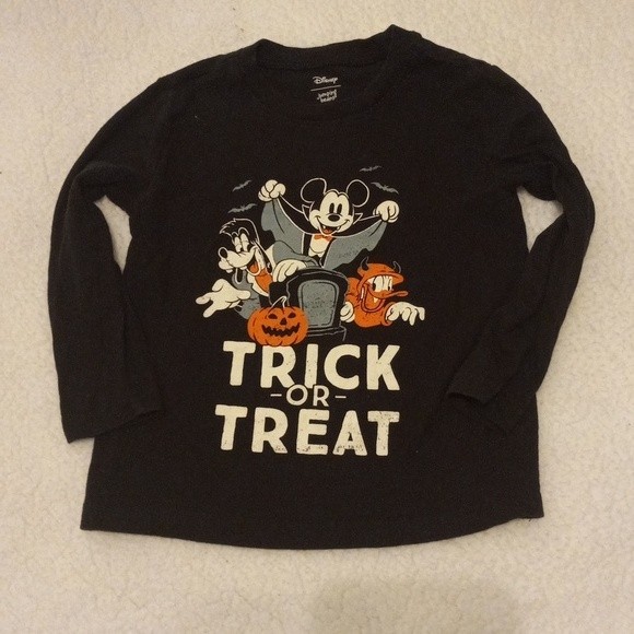 Disney x Jumping Beans Kids Tshirt 3T Vampire Mickey Frankenstein Goofy Donald - Picture 2 of 4